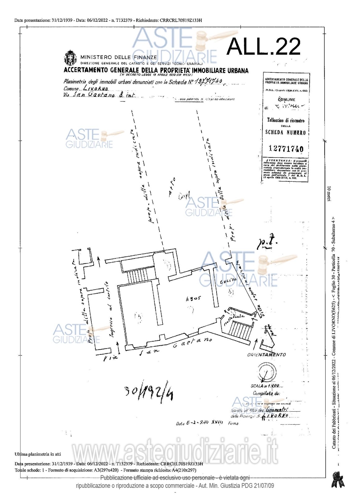 Periferia Sud, 2 Bedrooms Bedrooms, ,1 BagnoBathrooms,Appartamento,Vendita,1407